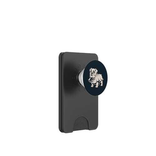Bulldogge Geisterkostüm Halloween Hund PopSockets PopWallet für MagSafe von Dog Lover Gifts & Tees