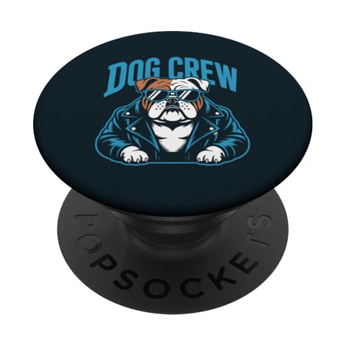 Bulldogge trägt Sonnenbrille Hund PopSockets Klebender PopGrip Bulldogge trägt Sonnenbrille Hund PopSockets Klebender PopGrip von Dog Lover Gifts & Tees