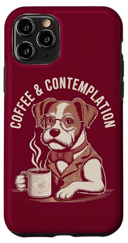 Hipster Dog Kaffeehund im Vintage-Stil Hülle für iPhone 11 Pro Hipster Dog Kaffeehund im Vintage-Stil Hülle für iPhone 11 Pro von Dog Lover Gifts & Tees