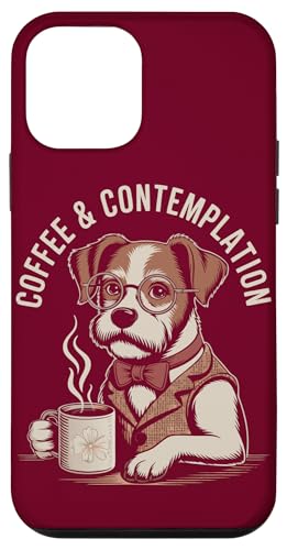 Hipster Dog Kaffeehund im Vintage-Stil Hülle für iPhone 12 mini Hipster Dog Kaffeehund im Vintage-Stil Hülle für iPhone 12 mini von Dog Lover Gifts & Tees