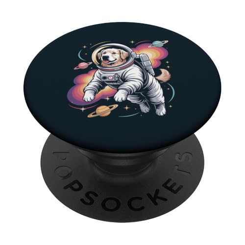 Hund Astronaut Weltraum Planeten Hund PopSockets Klebender PopGrip Hund Astronaut Weltraum Planeten Hund PopSockets Klebender PopGrip von Dog Lover Gifts & Tees
