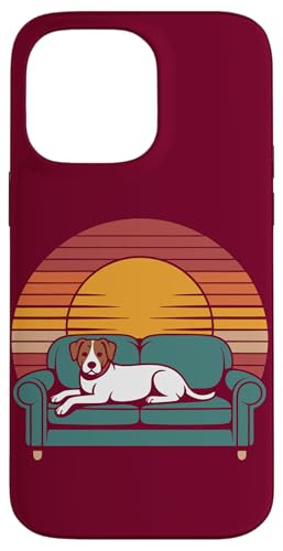 Hund auf der Couch Entspannter Hund Hülle für iPhone 14 Pro Max von Dog Lover Gifts & Tees