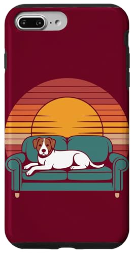 Hund auf der Couch Entspannter Hund Hülle für iPhone 7 Plus/8 Plus von Dog Lover Gifts & Tees