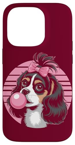 Hundeliebhaberin, rosa Bubblegum Dog Hülle für iPhone 14 Pro von Dog Lover Gifts & Tees