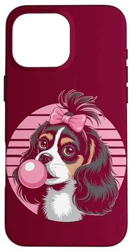 Hundeliebhaberin, rosa Bubblegum Dog Hülle für iPhone 16 Pro Max von Dog Lover Gifts & Tees
