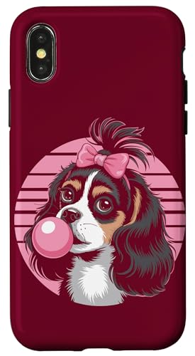 Hundeliebhaberin, rosa Bubblegum Dog Hülle für iPhone X/XS von Dog Lover Gifts & Tees