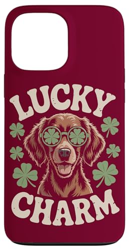 Irischer Setter Patricks Day Dog Hülle für iPhone 13 Pro Max von Dog Lover Gifts & Tees