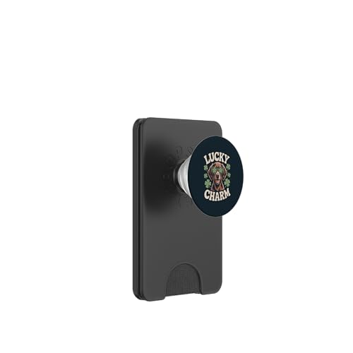 Irischer Setter Patricks Day Dog PopSockets PopWallet für MagSafe von Dog Lover Gifts & Tees