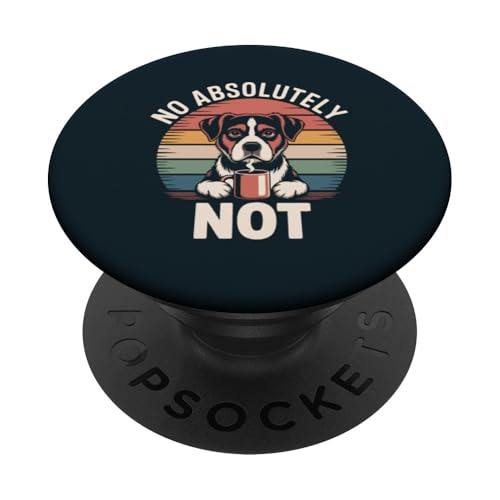 Office Jack Russell Terrier Coffee Grumpy Dog PopSockets Klebender PopGrip Office Jack Russell Terrier Coffee Grumpy Dog PopSockets Klebender PopGrip von Dog Lover Gifts & Tees