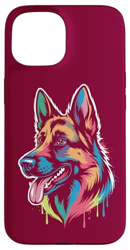 Sheepdog Kunstwerk Hülle für iPhone 15 von Dog Lover Gifts & Tees