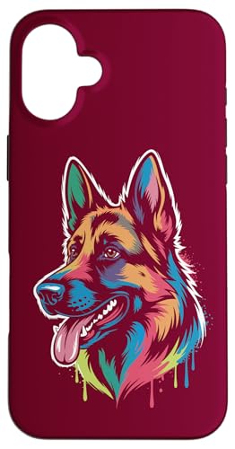 Sheepdog Kunstwerk Hülle für iPhone 16 Plus Sheepdog Kunstwerk Hülle für iPhone 16 Plus von Dog Lover Gifts & Tees