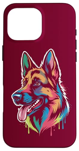 Sheepdog Kunstwerk Hülle für iPhone 16 Pro Max von Dog Lover Gifts & Tees