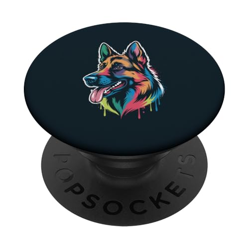 Sheepdog Kunstwerk PopSockets Klebender PopGrip von Dog Lover Gifts & Tees