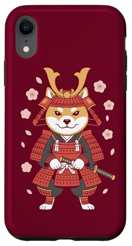 Shiba Inu Samurai Hund Hülle für iPhone XR von Dog Lover Gifts & Tees