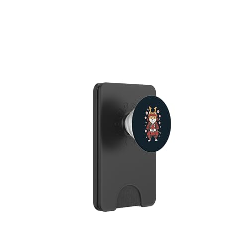 Shiba Inu Samurai Hund PopSockets PopWallet für MagSafe von Dog Lover Gifts & Tees
