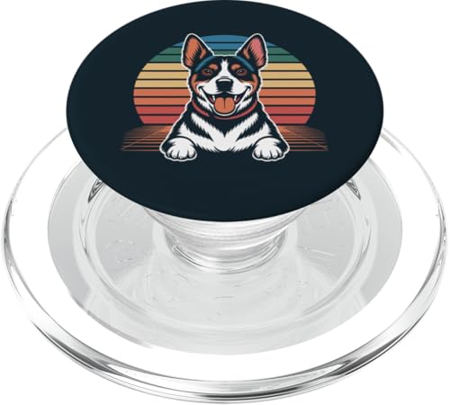 Terrier Vintage Hund PopSockets PopGrip für MagSafe von Dog Lover Gifts & Tees