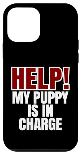 Help My Puppy Is In Charge, Lustiger Hundebesitzer Hülle für iPhone 12 mini von Dog Parents Pet Lovers Puppy Training Humor