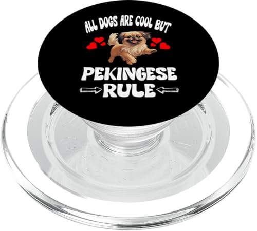 All Dogs Are Cool But Pekinese Rule PopSockets PopGrip für MagSafe All Dogs Are Cool But Pekinese Rule PopSockets PopGrip für MagSafe von Dog Pets