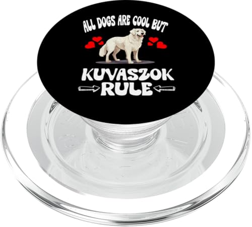 Alle Hunde sind cool, aber Kuvaszok regiert PopSockets PopGrip für MagSafe Alle Hunde sind cool, aber Kuvaszok regiert PopSockets PopGrip für MagSafe von Dog Pets