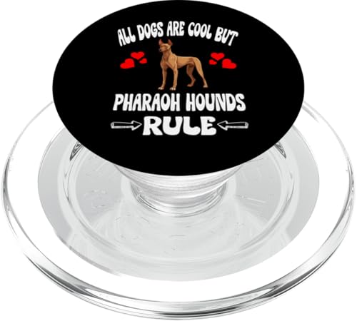 Alle Hunde sind cool, aber Pharaoh Hounds herrschen PopSockets PopGrip für MagSafe Alle Hunde sind cool, aber Pharaoh Hounds herrschen PopSockets PopGrip für MagSafe von Dog Pets