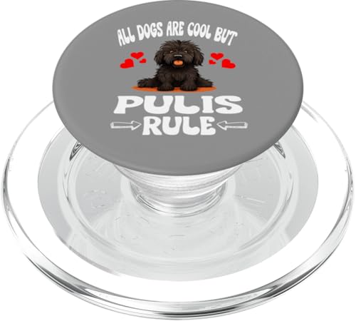 Alle Hunde sind cool, aber Pulis regiert PopSockets PopGrip für MagSafe Alle Hunde sind cool, aber Pulis regiert PopSockets PopGrip für MagSafe von Dog Pets