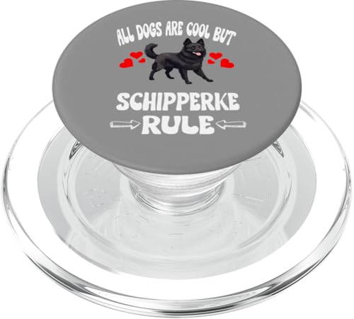 Alle Hunde sind cool, aber Schipperke Rules PopSockets PopGrip für MagSafe Alle Hunde sind cool, aber Schipperke Rules PopSockets PopGrip für MagSafe von Dog Pets