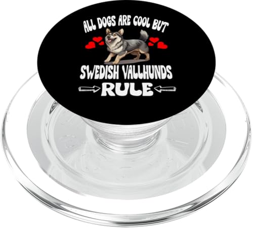 Alle Hunde sind cool, aber die schwedischen Vallhunds herrschen PopSockets PopGrip für MagSafe Alle Hunde sind cool, aber die schwedischen Vallhunds herrschen PopSockets PopGrip für MagSafe von Dog Pets