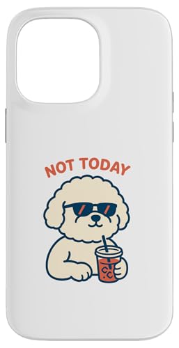 Bichon Frise Not Today Hipster-Trinksoda, Vintage-Stil Hülle für iPhone 14 Pro Max Bichon Frise Not Today Hipster-Trinksoda, Vintage-Stil Hülle für iPhone 14 Pro Max von Dog Pop Art Prints