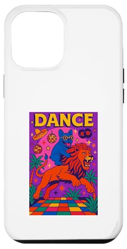 Französische Bulldogge reitet einen Löwen Tanz, helle Kunst, cooler Frenchie Hülle für iPhone 12 Pro Max Französische Bulldogge reitet einen Löwen Tanz, helle Kunst, cooler Frenchie Hülle für iPhone 12 Pro Max von Dog Pop Art Prints