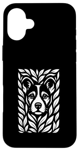 Jack Russell Terrier Clever Design Optische Täuschung Muster Hülle für iPhone 16 Plus Jack Russell Terrier Clever Design Optische Täuschung Muster Hülle für iPhone 16 Plus von Dog Pop Art Prints