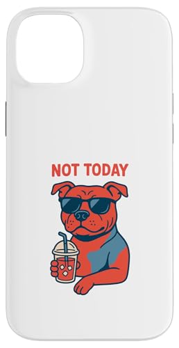 Staffordshire Bull Terrier trinkt heute nicht Limonade Vintage Hülle für iPhone 14 Plus Staffordshire Bull Terrier trinkt heute nicht Limonade Vintage Hülle für iPhone 14 Plus von Dog Pop Art Prints