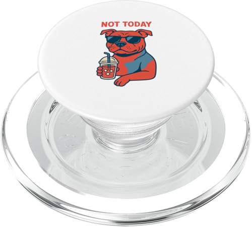 Staffordshire Bull Terrier trinkt heute nicht Limonade Vintage PopSockets PopGrip für MagSafe Staffordshire Bull Terrier trinkt heute nicht Limonade Vintage PopSockets PopGrip für MagSafe von Dog Pop Art Prints