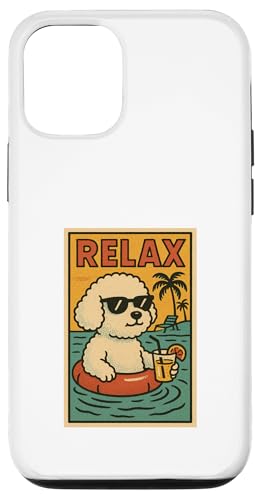 Bichon Entspannende Entspannung im Comicbuch-Stil Hülle für iPhone 12/12 Pro Bichon Entspannende Entspannung im Comicbuch-Stil Hülle für iPhone 12/12 Pro von Dog Pop Art Store