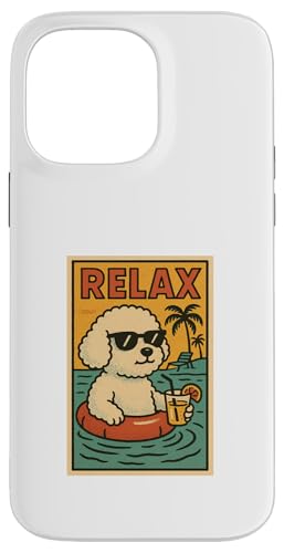 Bichon Entspannende Entspannung im Comicbuch-Stil Hülle für iPhone 14 Pro Max Bichon Entspannende Entspannung im Comicbuch-Stil Hülle für iPhone 14 Pro Max von Dog Pop Art Store