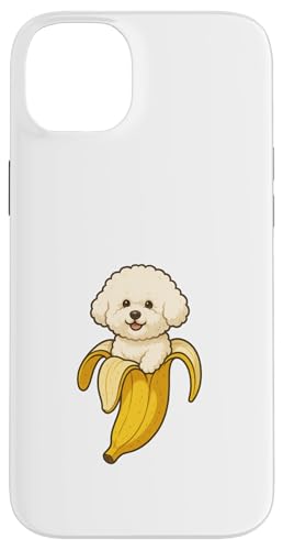 Bichon Frisé in einer Banane lustig Hülle für iPhone 14 Plus Bichon Frisé in einer Banane lustig Hülle für iPhone 14 Plus von Dog Pop Art Store