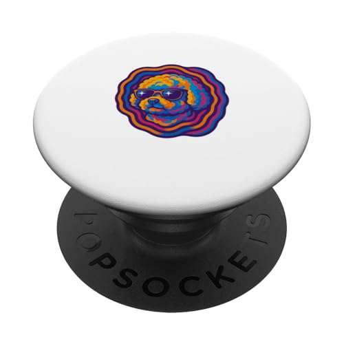 Bichon trägt Sonnenbrille Stilvolle Hund Pop Art PopSockets Klebender PopGrip Bichon trägt Sonnenbrille Stilvolle Hund Pop Art PopSockets Klebender PopGrip von Dog Pop Art Store