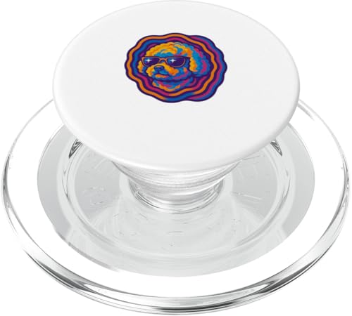 Bichon trägt Sonnenbrille Stilvolle Hund Pop Art PopSockets PopGrip für MagSafe Bichon trägt Sonnenbrille Stilvolle Hund Pop Art PopSockets PopGrip für MagSafe von Dog Pop Art Store