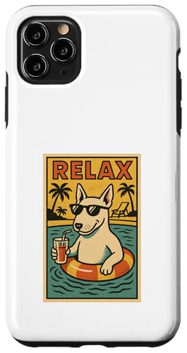 Bull Terrier Entspannend Relax im Comic-Stil Hülle für iPhone 11 Pro Max Bull Terrier Entspannend Relax im Comic-Stil Hülle für iPhone 11 Pro Max von Dog Pop Art Store