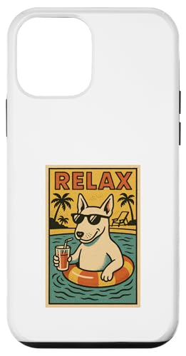Bull Terrier Entspannend Relax im Comic-Stil Hülle für iPhone 12 mini Bull Terrier Entspannend Relax im Comic-Stil Hülle für iPhone 12 mini von Dog Pop Art Store