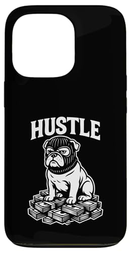 Bulldogge mit Sturmhaube Gangster Hektik Geld Hülle für iPhone 13 Pro Bulldogge mit Sturmhaube Gangster Hektik Geld Hülle für iPhone 13 Pro von Dog Pop Art Store