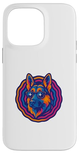 Deutscher Schäferhund mit Sonnenbrille, stilvolle Hunde-Pop-Art Hülle für iPhone 14 Pro Max Deutscher Schäferhund mit Sonnenbrille, stilvolle Hunde-Pop-Art Hülle für iPhone 14 Pro Max von Dog Pop Art Store