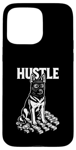 Deutscher Schäferhund mit Sturmhaube Gangster Hektik Geld Hülle für iPhone 15 Pro Max Deutscher Schäferhund mit Sturmhaube Gangster Hektik Geld Hülle für iPhone 15 Pro Max von Dog Pop Art Store