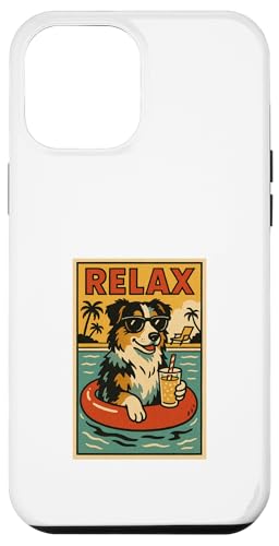 Entspannender Border Collie, cooler Hund, im Comicbuch-Stil, Relax Hülle für iPhone 12 Pro Max Entspannender Border Collie, cooler Hund, im Comicbuch-Stil, Relax Hülle für iPhone 12 Pro Max von Dog Pop Art Store