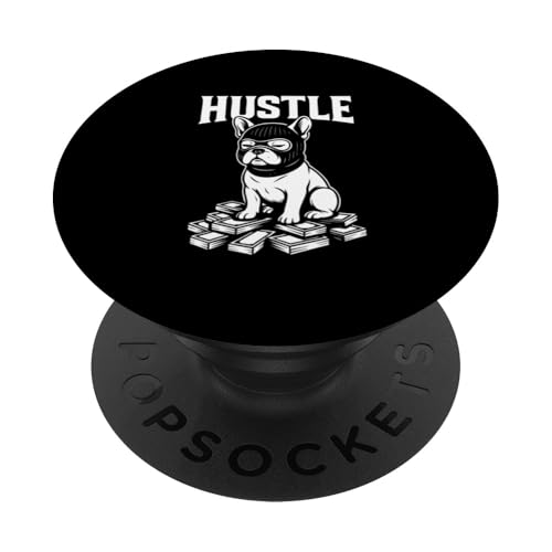 Französische Bulldogge mit Sturmhaube Gangster Hektik Geld PopSockets Klebender PopGrip Französische Bulldogge mit Sturmhaube Gangster Hektik Geld PopSockets Klebender PopGrip von Dog Pop Art Store