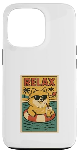 Pommersche Entspannung im coolen Hunde-Comicbuch-Stil Relax Hülle für iPhone 13 Pro Pommersche Entspannung im coolen Hunde-Comicbuch-Stil Relax Hülle für iPhone 13 Pro von Dog Pop Art Store