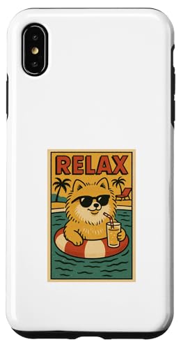 Pommersche Entspannung im coolen Hunde-Comicbuch-Stil Relax Hülle für iPhone XS Max Pommersche Entspannung im coolen Hunde-Comicbuch-Stil Relax Hülle für iPhone XS Max von Dog Pop Art Store
