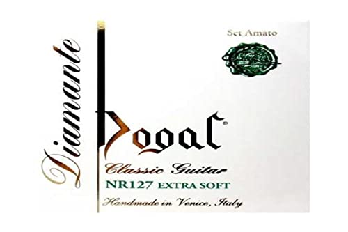 Dogal® »NR127 CLASSIC GUITAR SET DIAMANTE« Saiten für Klassik-Gitarre - Nylon-Carbon-Kevlar Mix - Extra Soft Tension von Dogal