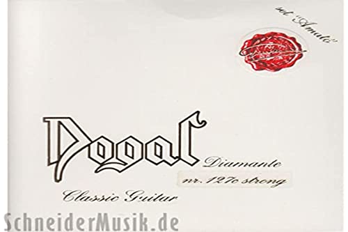 Dogal® »NR127C CLASSIC GUITAR SET DIAMANTE« Saiten für Klassik-Gitarre - Nylon-Carbon-Kevlar Mix - Strong Tension von Dogal
