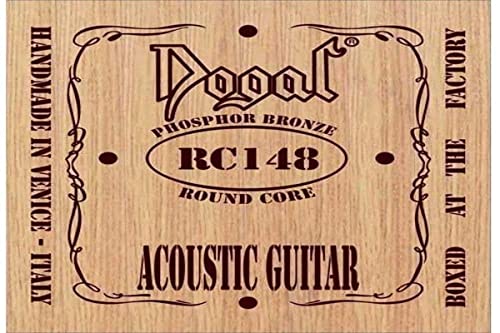 Dogal® »RC148D ACOUSTIC GUITAR SET PHOSPHOR BRONZE« Saiten für Akustik-Gitarre - Phosphore Bronze Round Core - 012/054 von Dogal