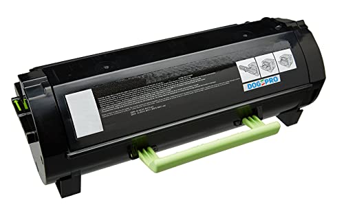 DogePro 602H Toner kompatibel ersetzt Lexmark 60F2H00 (Schwarz, 10000 Seiten) für MX310dn, MX410de, MX510de, MX511de, MX511dhe, MX511dte, MX611de, MX611dhe von DogePro